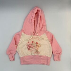 Vtg 1980 Strawberry Shortcake Hoodie | Sweet Thoughts | Size 6 mo, Made in USA